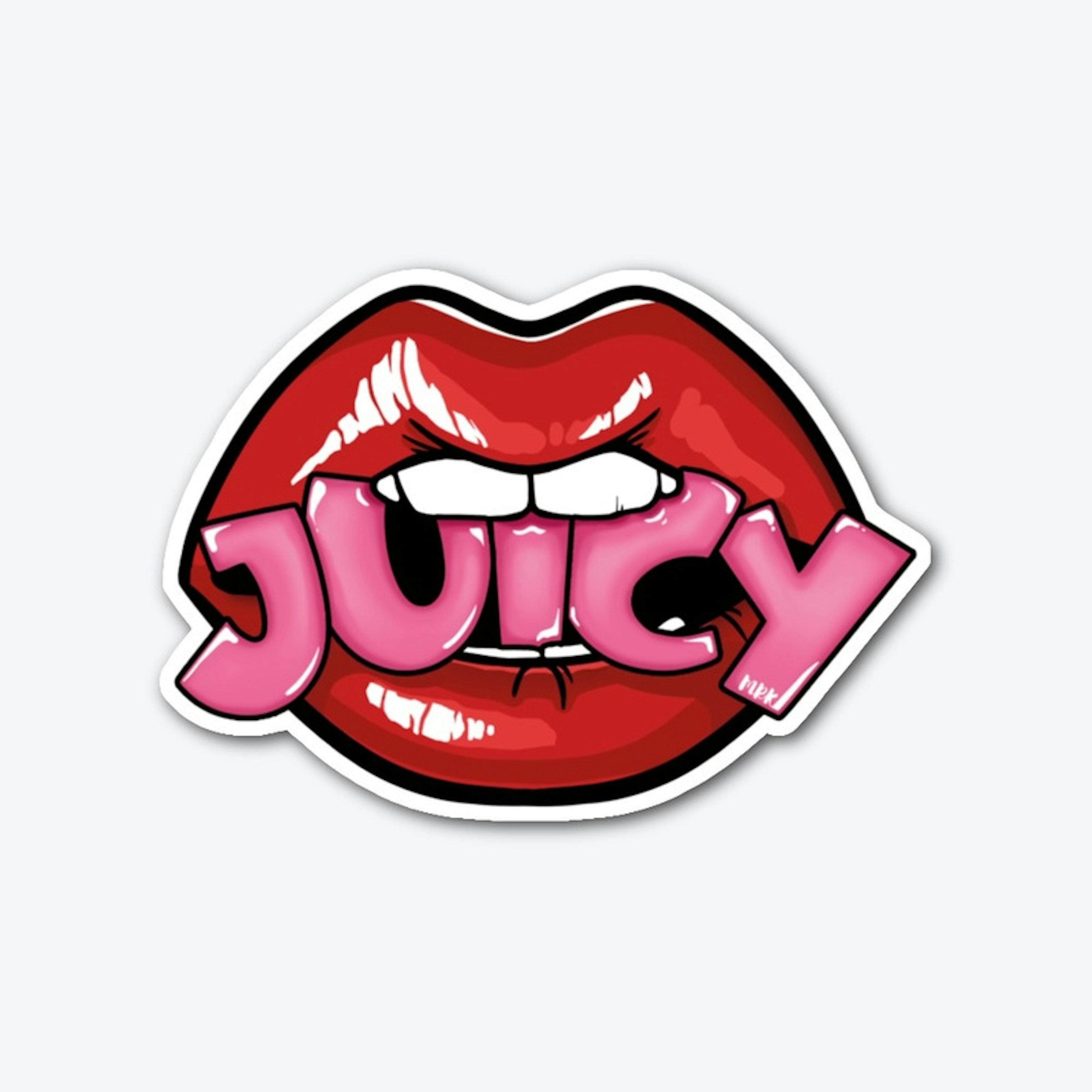 Juicy Lips - Sticker