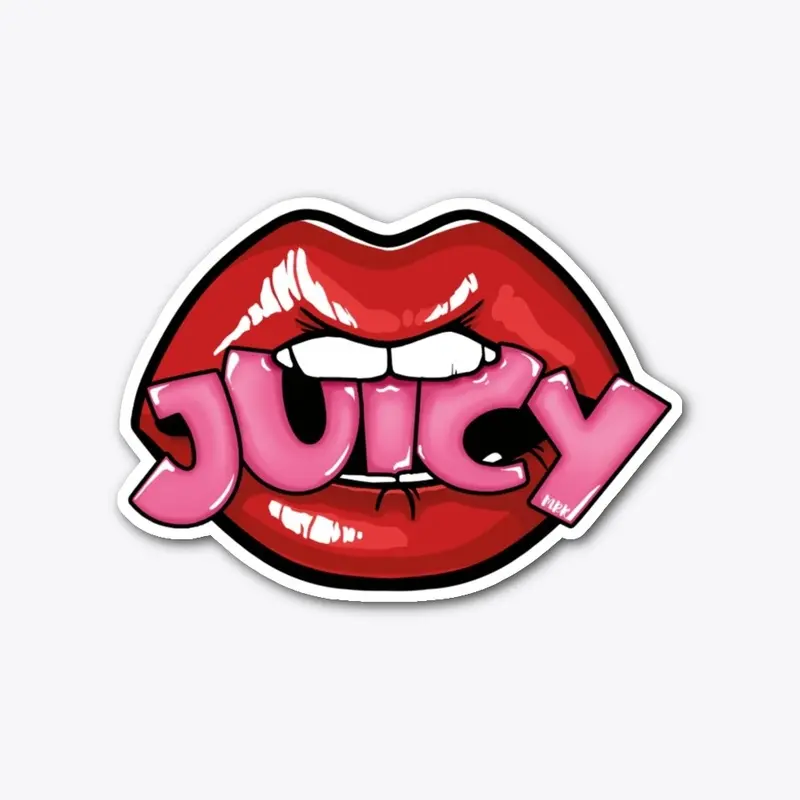 Juicy Lips - Sticker